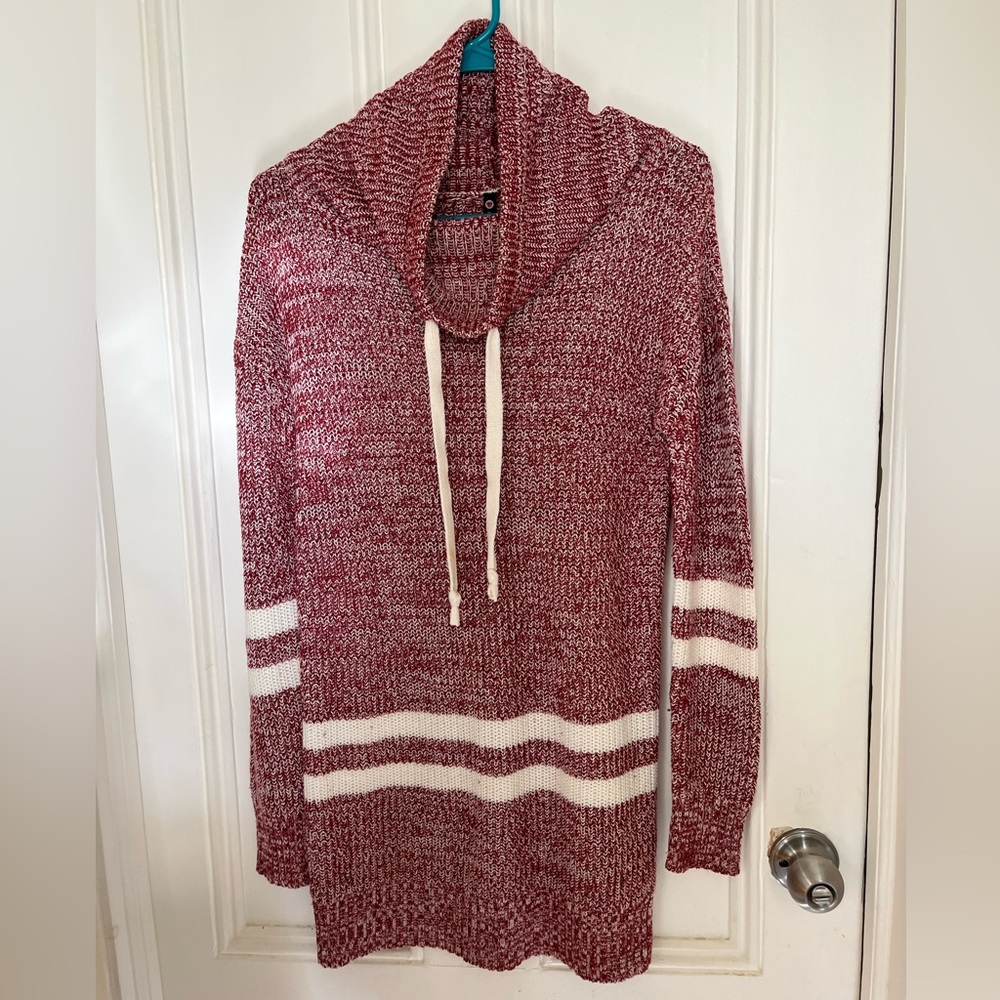 Maroon Sweater Dress
